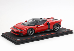 1/18 BBR Ferrari 849 Testarossa Rosso Corsa with Black roof - P18275D