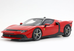 1/18 BBR Ferrari 849 Testarossa Rosso Corsa with Black roof - P18275D
