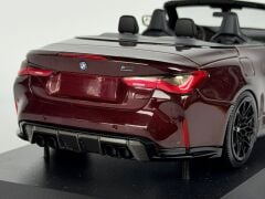 1/18 Minichamps 2020 BMW M4 Cabriolet Dark Red -  155021032