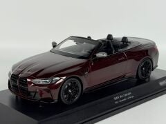 1/18 Minichamps 2020 BMW M4 Cabriolet Dark Red -  155021032