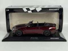 1/18 Minichamps 2020 BMW M4 Cabriolet Dark Red -  155021032
