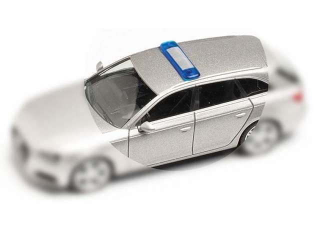 1/87 Hänsch DBS 5000 swing beam car (12 st.), blue