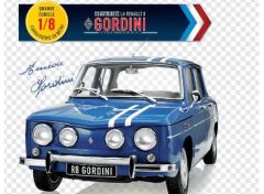1/8 Renault 8 Gordini Building parts window mechanism and the handle of the driver's door NR 72