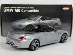 1/18 KYOSHO BMW M6 Convertible (silver grey) - 08704S