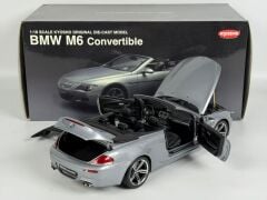 1/18 KYOSHO BMW M6 Convertible (silver grey) - 08704S