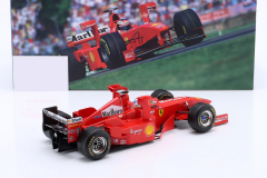 1/18 WERK83 - FERRARI - F1 F300 N 3 WITH TOWER WINGS 2nd IMOLA GP 1998 MICHAEL SCHUMACHER - W18033002