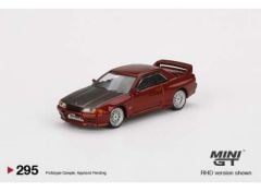1/64 Nissan GT-R R32 Red Pearl with BBS LM Wheel, red