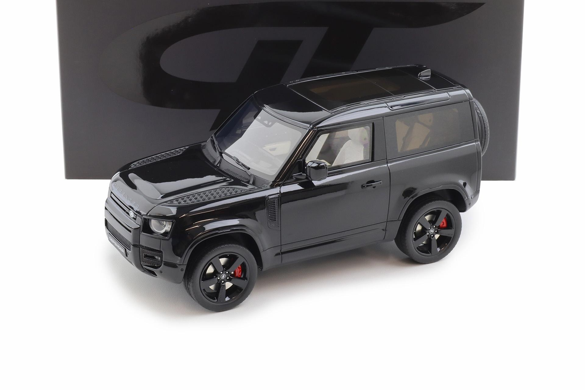 1/18 GT Spirit Land Rover Defender 90 P400 X-Dynamic HSE, Black - GT992