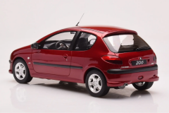 1/18 OTTO Peugeot 206 S16 Red - OT1039