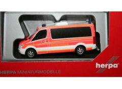 1/87 Mercedes Benz Sprinter ELW Fire Brigade Ingolstadt, fluo orange