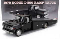 1/18 ACME-MODELS - DODGE - D-300 TRUCK RAMP CAR TRANSPORTER 1970