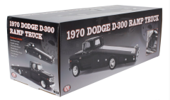 1/18 ACME-MODELS - DODGE - D-300 TRUCK RAMP CAR TRANSPORTER 1970