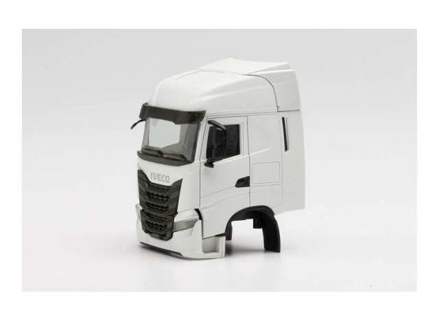 1/87 Iveco S-Way Cabine + WLB (2st.), white/black