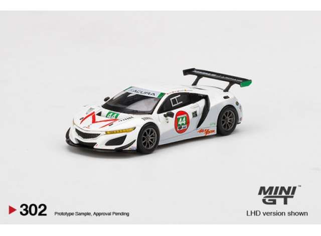 1/64 Acura NSX GT3 EVO #44 Magnus Racing 2021 IMSA Daytona 24 Hrs, white
