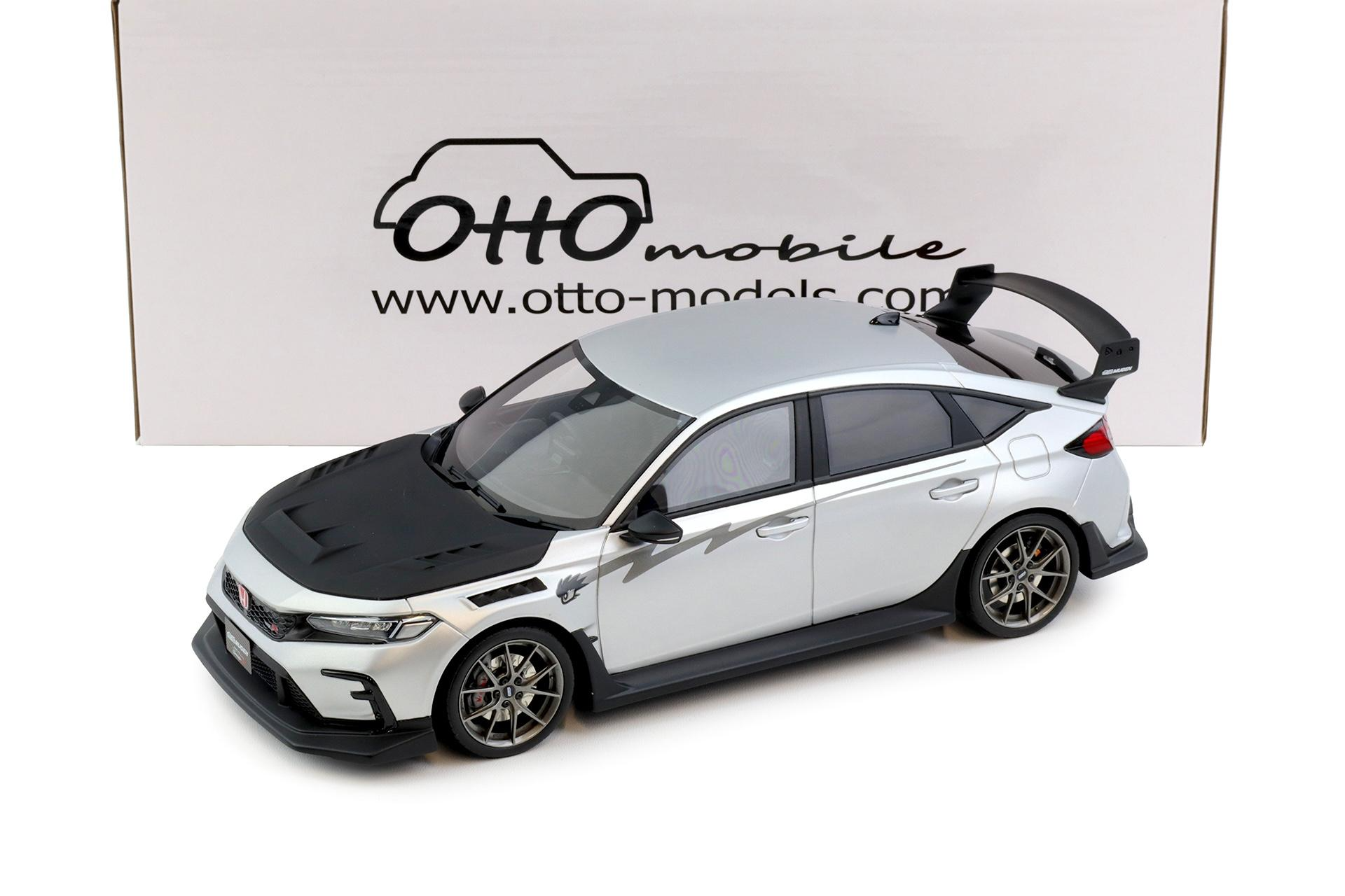 1/18 OTTO Honda Civic Type R Mugen Group B matt silver 2024 - OT1133
