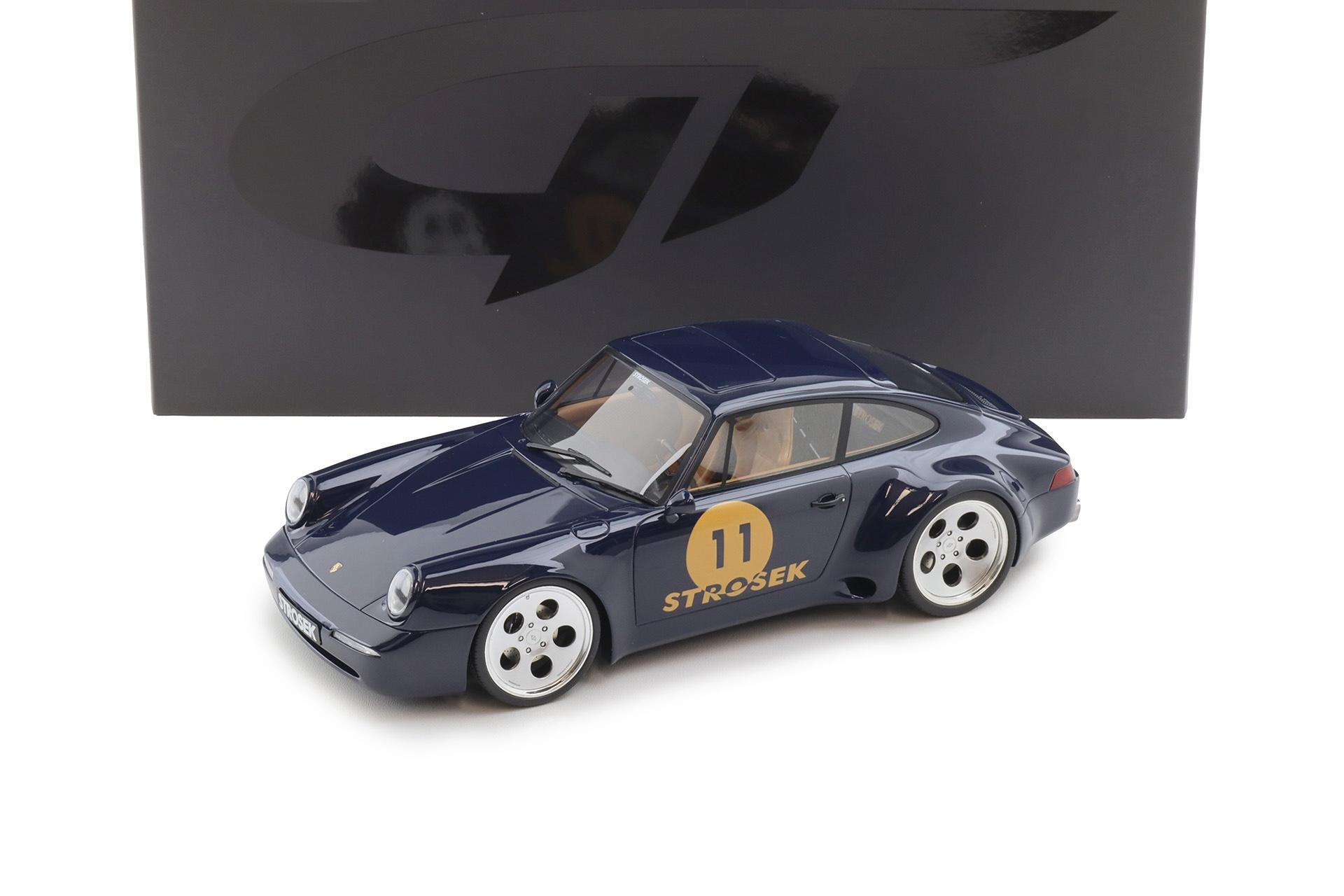 1/18 GT Spirit Porsche Strosek Mega 30, Blue - GT969