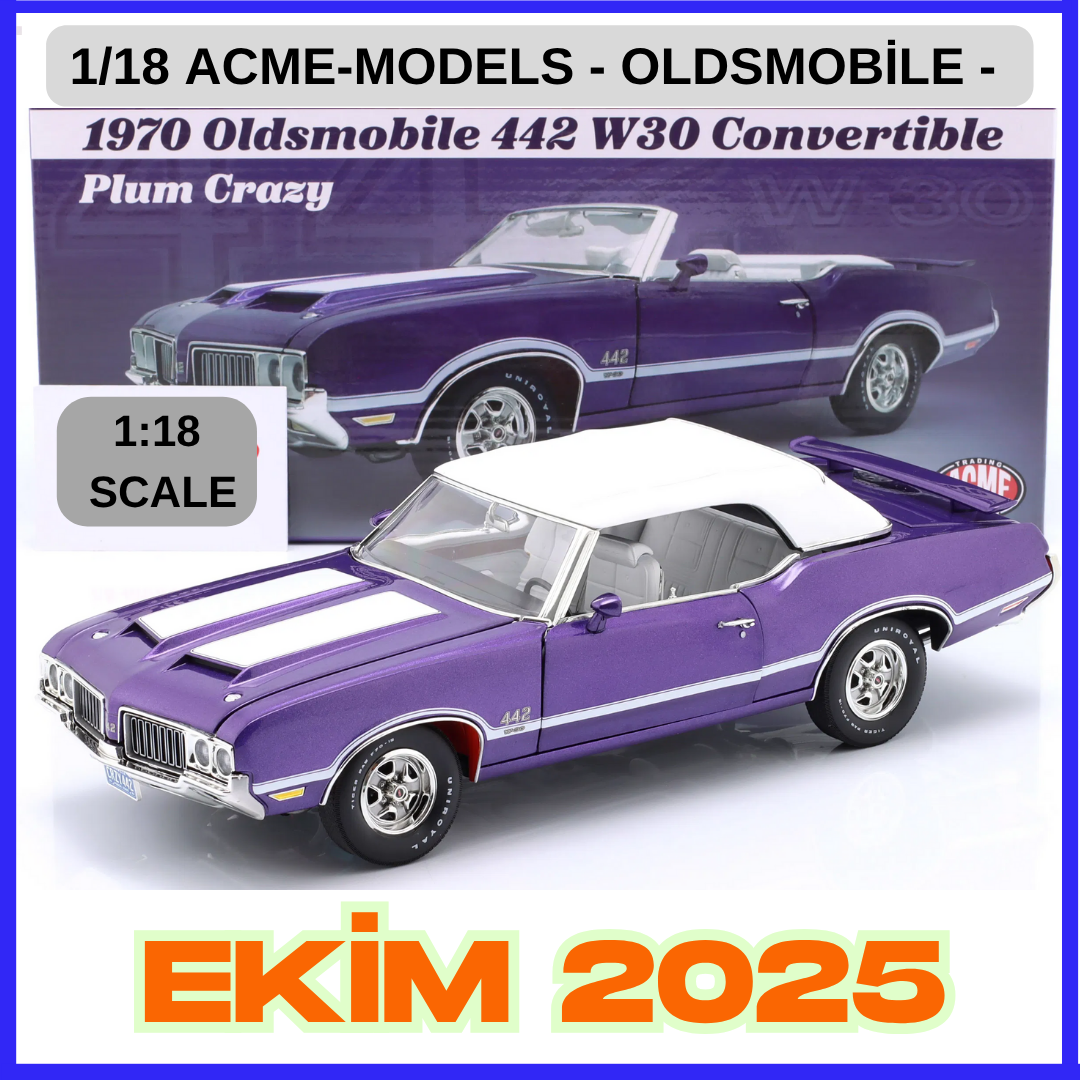 ACME 1970 Oldsmobile 442 W30 Convertible