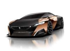 2012 Peugeot Concept Car Onyx Salon de Paris, black