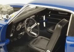 1:18 1968 Chevrolet Camaro Z/28 Drag Outlaws, blue/yellow