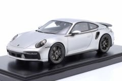 SPARK-MODEL - PORSCHE - 911 992 TURBO COUPE 2024 - 50th ANNIVERSARY 911 TURBO - CON VETRINA - WITH SHOWCASE