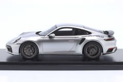SPARK-MODEL - PORSCHE - 911 992 TURBO COUPE 2024 - 50th ANNIVERSARY 911 TURBO - CON VETRINA - WITH SHOWCASE