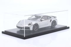 SPARK-MODEL - PORSCHE - 911 992 TURBO COUPE 2024 - 50th ANNIVERSARY 911 TURBO - CON VETRINA - WITH SHOWCASE