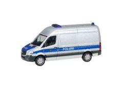 1/87 Mercedes Benz Sprinter Police Saxony, blue/silver