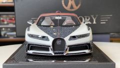 Timothy & Pierre Limited Edition Bugatti Centuria Signed by Kourosh MANSORY White/Passion Pink