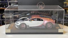 Timothy & Pierre Limited Edition Bugatti Centuria Signed by Kourosh MANSORY White/Passion Pink