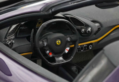 1/12 BBR-MODELS Ferrari 488 Pista Spider Open roof Viola Hong Kong - Yellow