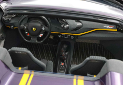 1/12 BBR-MODELS Ferrari 488 Pista Spider Open roof Viola Hong Kong - Yellow