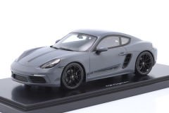 SPARK-MODEL - PORSCHE - 718 (982) CAYMAN STYLE EDITION 2022 - CON VETRINA - WITH SHOWCASE