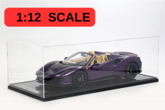 1/12 Ferrari 488 Pista Spider Open roof Viola Hong Kong