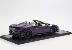 1/12 Ferrari 488 Pista Spider Open roof Viola Hong Kong