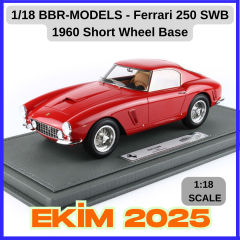 1/18 BBR-MODELS - Ferrari 250 SWB 1960 Short Wheel Base