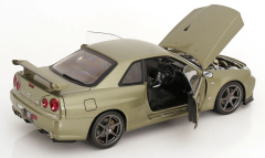 1/12 KK SCALE Nissan R34 Skyline GT-R V-Spec Nur Millennium Jade - KKDC120212-1