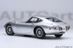 1/18 AUTOart Toyota 2000GT 1967 (Silver) - 79548