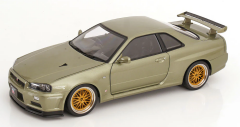 1/12 KK SCALE Nissan R34 Skyline GT-R V-Spec Nur Millennium Jade - KKDC120212-2