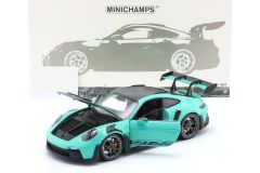 MINICHAMPS - PORSCHE - 911 992 GT3 RS COUPE 2024 - DARK SILVER WHEELS