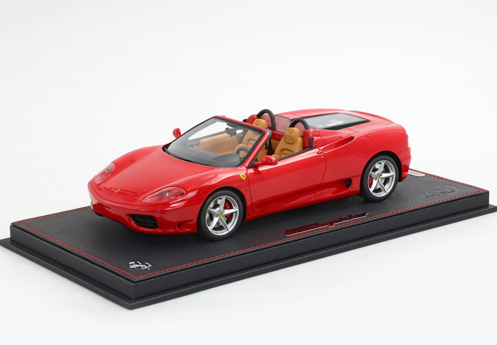 1/18 BBR Ferrari 360 Modena Spider automatic gear Rosso Corsa - Beige