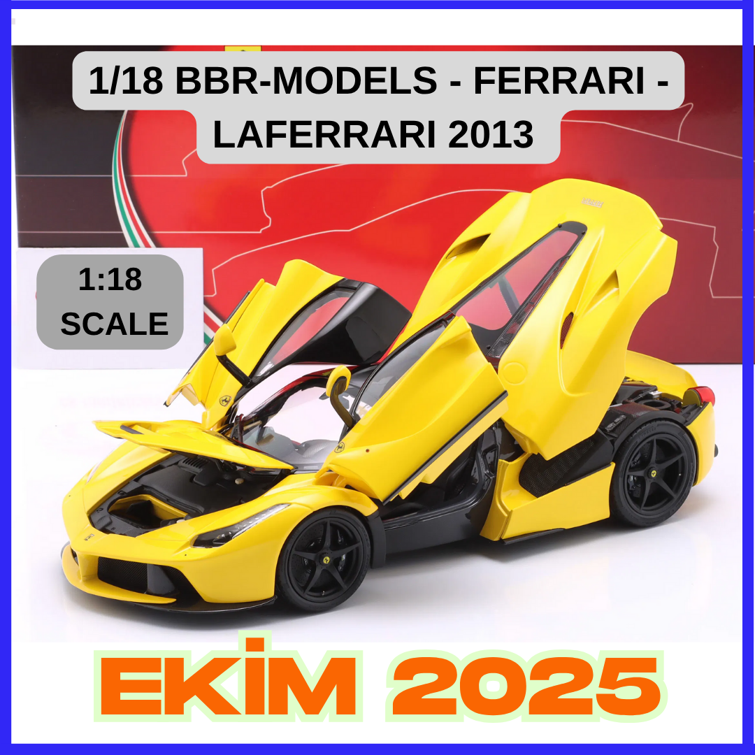 1/18 BBR-MODELS - FERRARI - LAFERRARI 2013