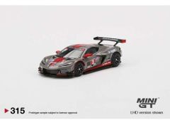 1/64 Chevrolet Corvette C8.R #3 2021 IMSA 12H of Sebring, grey/red