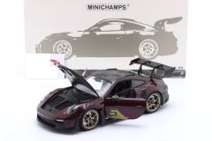 MINICHAMPS - PORSCHE - 911 992 GT3 RS N 5 COUPE 2024 - GOLD WHEELS