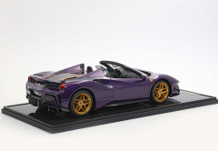 1/12 Ferrari 488 Pista Spider Open roof Viola Hong Kong - Gold