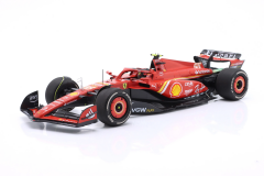 1/18 BBR-MODELS - FERRARI - F1 SF-24 TEAM SCUDERIA FERRARI N 55 WINNER AUSTRALIAN GP 2024 CARLOS SAINZ