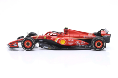 1/18 BBR-MODELS - FERRARI - F1 SF-24 TEAM SCUDERIA FERRARI N 55 WINNER AUSTRALIAN GP 2024 CARLOS SAINZ