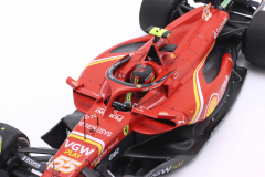 1/18 BBR-MODELS - FERRARI - F1 SF-24 TEAM SCUDERIA FERRARI N 55 WINNER AUSTRALIAN GP 2024 CARLOS SAINZ