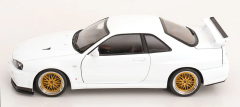 1/12 KK SCALE Nissan R34 Skyline GT-R V-Spec II White - KKDC120213-2