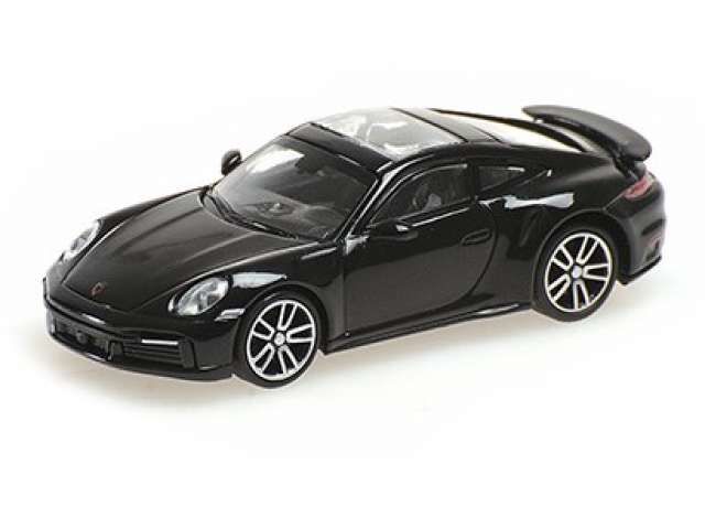 2020 Porsche 911 (992) Turbo S, black