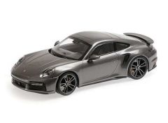 2020 Porsche 911 (992) Turbo S, grey